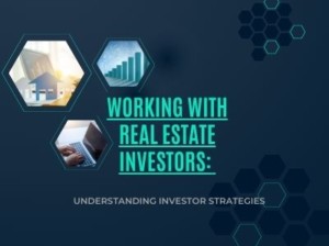 WORKING WITH REAL ESTATE INVESTORS: Understanding Investor Strategies