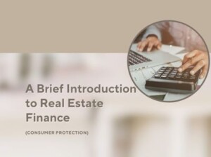 A Brief Introduction to Real Estate Finance