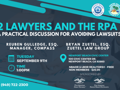 2 Lawyers and the RPA- A practical discussion for avoiding lawsuits.