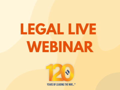 Legal Live Webinar: New Laws for 2026