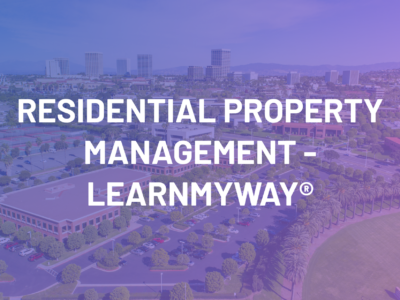 Residential Property Management – LearnMyWay®