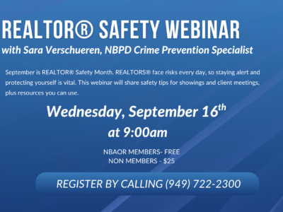 REALTOR® Safety Webinar